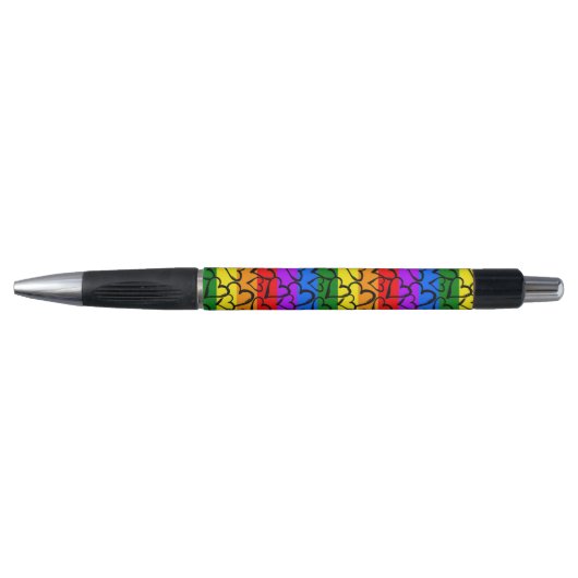 Rainbow Heart Pattern Pen (Voorkant)