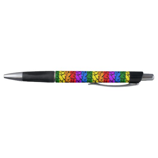 Rainbow Heart Pattern Pen (Bodem)