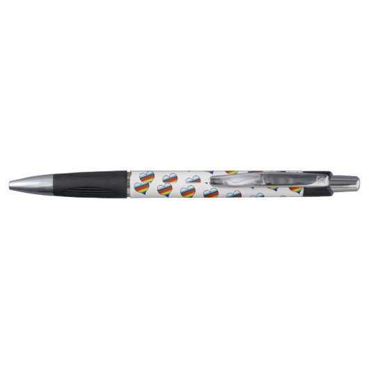 Rainbow Heart Pattern Pen (Achterkant)