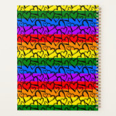 Rainbow Heart Pattern Planner (Achterkant)