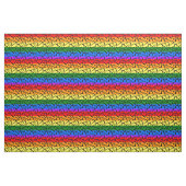 Rainbow Heart Pattern Stof (Fat Quarter)