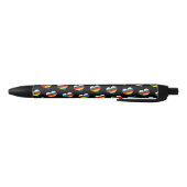 Rainbow Heart Pattern Zwarte Inkt Pen (Bodem)