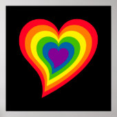 Rainbow Heart poster (Voorkant)