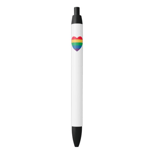 Rainbow Heart Pride Pen (Voorkant Verticaal)