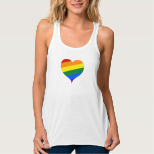 Rainbow Heart Pride T-shirt