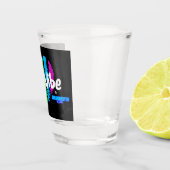 Rainbow Heart PrideVibe: Vier het met trots Shot Glas (Rechts)