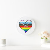 Rainbow Heart  Ronde Klok (Huis)