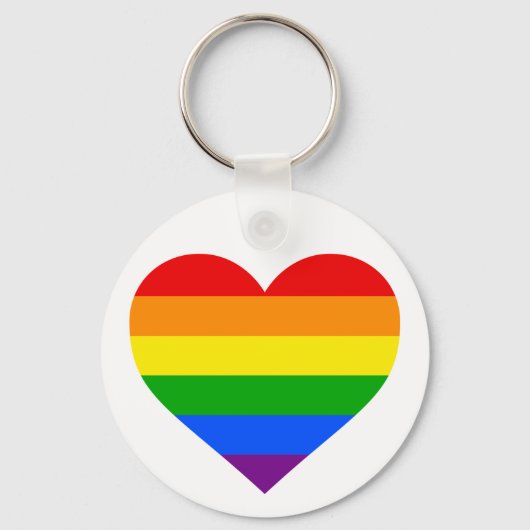 RAINBOW HEART SLEUTELHANGER (Voorkant)