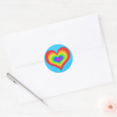 Rainbow Heart Sticker (Envelop)