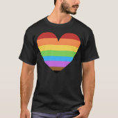 Rainbow Heart T-shirt (Voorkant)