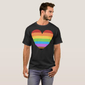 Rainbow Heart T-shirt (Voorkant volledig)