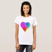 Rainbow Heart T-shirt (Voorkant volledig)