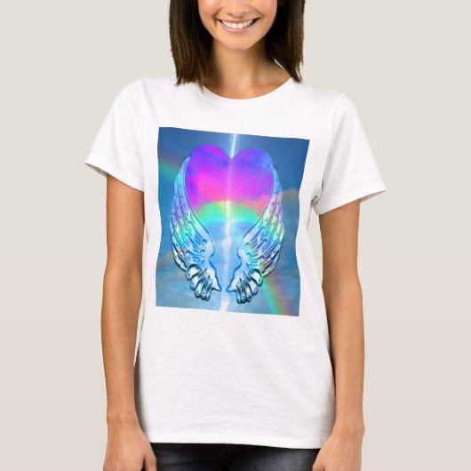 Rainbow Heart T-shirt (Voorkant)