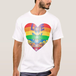 Rainbow Heart T-shirt