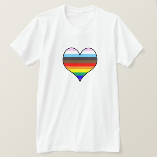 Rainbow Heart T-shirt (Design voorkant)