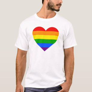 "RAINBOW HEART" T-SHIRT