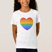Rainbow Heart T-shirt (Voorkant)