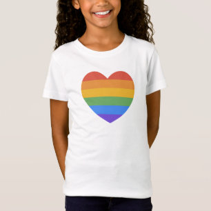 Rainbow Heart T-shirt