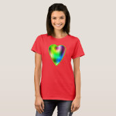 Rainbow Heart T-shirt (Voorkant volledig)