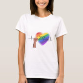 Rainbow Heart T-Shirt (Voorkant)
