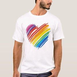 Rainbow Heart T-shirt