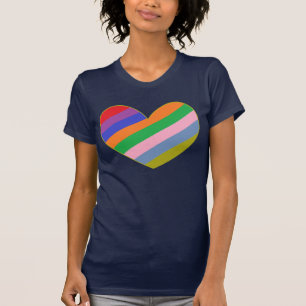 Rainbow Heart T-shirt