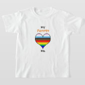 Rainbow Heart T-shirt (Laagn)