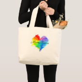 Rainbow Heart Tas (Voorkant (product))