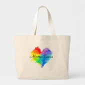 Rainbow Heart Tas (Voorkant)