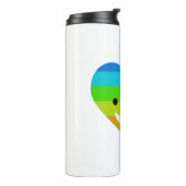 Rainbow Heart Thermosbeker (Gedraaid links)