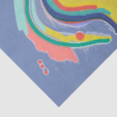  RAINBOW HEART Tissue Paper Tissuepapier (Detail)