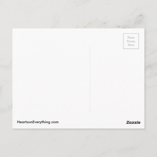 Rainbow Heart Tree of Life Briefkaart (Achterkant)