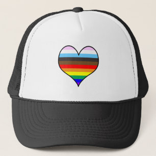 Rainbow Heart Trucker Pet