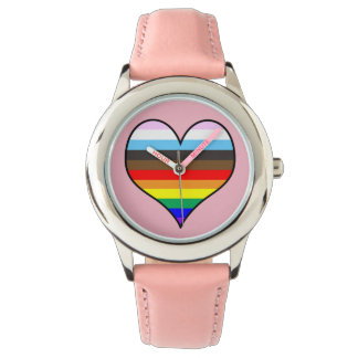 Rainbow Heart Watch Horloge
