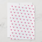 Rainbow Heart Waterverf Wash Geslacht onthullen Kaart (Achterkant)