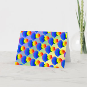 Rainbow Heart Wenskaart Kaart