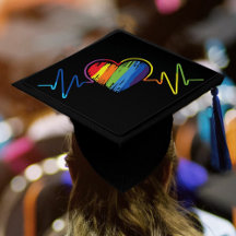 Rainbow Heartbeat | Abstract kribbel