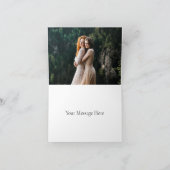 Rainbow Heartbeat | Foto Gay Pride Scribble Heart Kaart (Binnen)