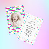 Rainbow Hearts 2e verjaardag Kaart