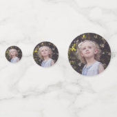 Rainbow Hearts 3e verjaardag Confetti (Achterkanten)