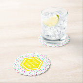 Rainbow Hearts 3e verjaardag Kartonnen Onderzetters (Insitu)