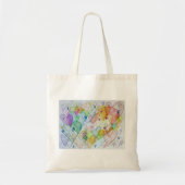 Rainbow Hearts Art Inspirerend Canvas tas (Voorkant)