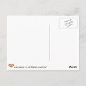 Rainbow Hearts Briefkaart (Achterkant)