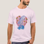 Rainbow Hearts Dolphin T-Shirt (Voorkant)