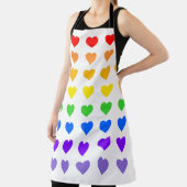 Rainbow Hearts Gay Pride Schort (Insitu)