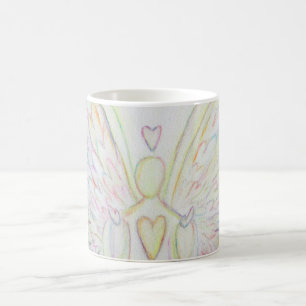 Rainbow Hearts Guardian Angel Coffee Cup of Mok