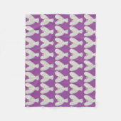 Rainbow Hearts Guardian Art Fleece Blankets Deken (Voorkant)