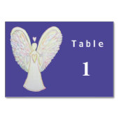 Rainbow Hearts Guardian Custom Table Table Kards Kaart (Achterkant)