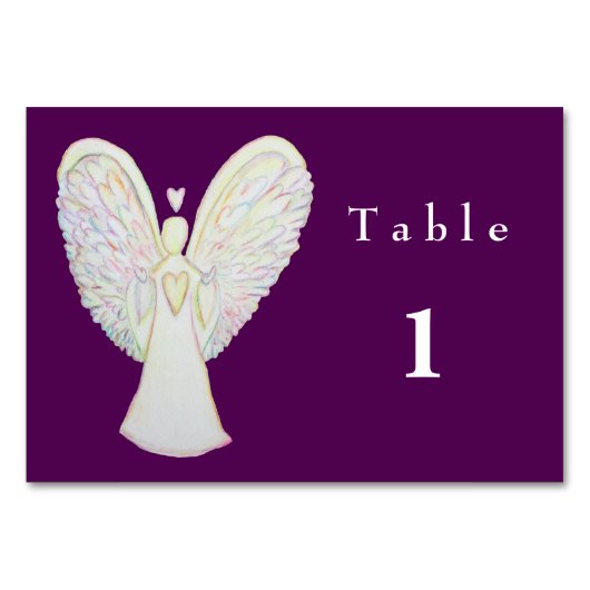 Rainbow Hearts Guardian Custom Table Table Kards Kaart (Voorkant)