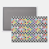 Rainbow Hearts Magneet (Voorkant / Achterkant)